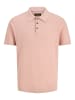 Jack & Jones Gestricktes Polo in Misty Rose