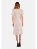 TOOCHE Kleid "Creme Flower" in Mehrfarbig
