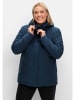 sheego 3-in-1-Winterjacke in dunkelblau