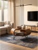 KADIMA DESIGN Couchtisch Massivholz, handgefertigt, Retro, für Wohnzimmer