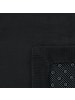 KADIMA DESIGN Hochflor Teppich waschmaschinenwaschbar Unifarben  Schlafzimmer in Schwarz