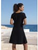 LASCANA Strickkleid in schwarz