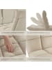 tectake Relaxsessel  Snooze , 108 x 57 x 13,5 cm, beige