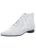 SIMEN Schnürstiefelette in weiß