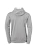 Kempa Trainingsjacke PLAYER HOOD JACKET Kids in dark grau melange