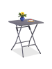 relaxdays Klapptisch in Grau - (B)62 x (H)73 x (T)62 cm