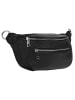 Samantha Look Gürteltasche echt Leder in schwarz