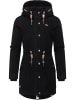 ragwear Winterjacke Canny Corduroy in Black