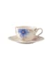 Villeroy & Boch Frühstückstasse mit Untertasse Mariefleur Gris Basic in Bunt 290 ml in bunt