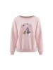 myMo Women Sweatshirt in Light Rose