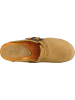 Sanita Comfortwear Clog "WOOD-MALULO SQUARE OPEN" in Beige