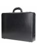 D&N Tradition Business - Aktenkoffer 45 cm erw. Leder (schwarz) in schwarz