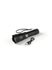 EASYmaxx Taschenlampe wiederaufladbar 3,7V schwarz inkl. USB-Kabel Schwarz