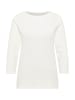 Cecil 'Basic U-Boot Shirt' Weiß