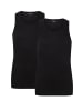 camano Tank Top 2er Pack comfort in Schwarz