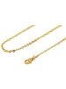 Adeliás Unisex Halskette – Ankerkette aus Edelstahl 45 cm in gold