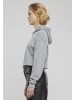 Urban Classics Urban Classics Damen Ladies Oversized Cropped Light Terry Hoodie in lightasphalt