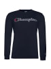 Champion Langarmshirt Crewneck in dunkelblau