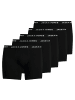 Jack & Jones Boxershort 5er Pack in Schwarz