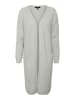 Vero Moda Strickjacke in Light Grey Melange