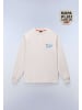 Napapijri Longsleeve "S-Fiemme Ls" in Beige