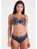 LASCANA LASCANA Bügel-Bikini in marine-weiß