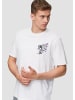 QS T-Shirt in 01D0_weiß