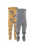 ewers 2er-Set Strumpfhose 2er Pack Waschbär in curry