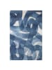 lola & moi Teppich Ink in Blau