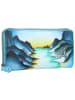 Greenland Nature Art+Craft Geldbörse RFID Leder 20 cm handbemalt