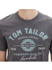 Tom Tailor T-Shirt 1er Pack in Grau