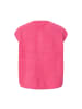 Pieces Weste in shocking pink