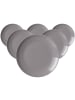 Ritzenhoff & Breker 6er Set Speiseteller Levi ø 27 cm in Grau