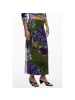 Desigual Grün Polyester Damen Rock mit elastisch Taille