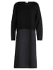 Vera Mont Casual-Kleid zweiteilig in Schwarz