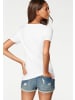 Vivance by Lascana T-Shirt in weiß