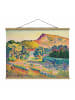 WALLART Stoffbild - Henri Edmond Cross - Landschaft mit Le Cap Nègre in Bunt