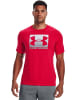 Under Armour T-Shirt "UA Boxed Sportstyle T-Shirt" in Rot