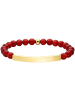 Aniston Armband in gelbgolfarben-rot