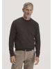 Hessnatur Strickpullover in kaffeebraun