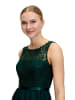 Vera Mont Abendkleid mit Spitze in Mystic Emerald
