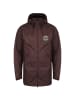 Nike Performance Regenjacke F.C. Storm-FIT in dunkelrot / schwarz