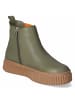 Andrea Conti Chelsea Boots in grün