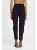 b. young BYEBELINE ELA PANTS - CORDUROY Loose fit in Black