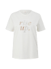 s.Oliver T-Shirt kurzarm in Creme