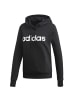 adidas Hoodie Linear Over Head Fleece in Schwarz