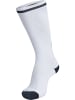 Hummel Hummel High Indoor Socken Elite Multisport Unisex Erwachsene Feuchtigkeitsabsorbierenden in WHITE/BLACK