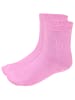 TupTam Kinder Socken Mädchen Jungen Bunt Gemustert 6er Pack in lila/weiß