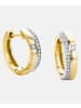 Diamant L'éternel Ohrringe aus 375 Gelbgold mit Diamant