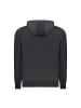 NORWAY 1963 Schwarz Baumwolle Herren mit Kapuze Sweatshirt